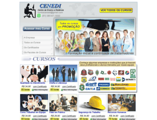 cenedi.com.br screenshot
