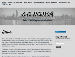 cenewsom.wordpress.com screenshot