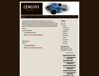 ceng393.cankaya.edu.tr screenshot