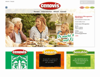 cenovis.ch screenshot