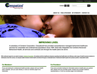cenpatico.com screenshot