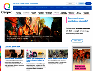 cenpec.org.br screenshot