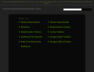 censuradosdownloads.com screenshot