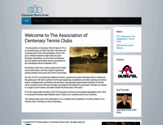 centenarytennisclubs.org screenshot