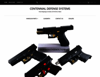 centennialdefensesystems.com screenshot