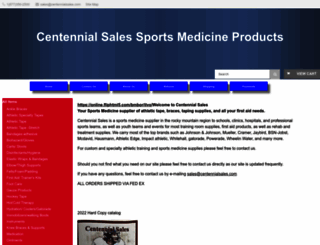 centennialsales.com screenshot