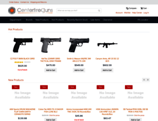 centerfireguns.com screenshot