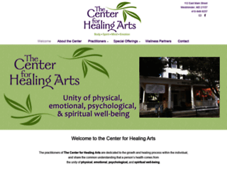 centerfor-healingarts.com screenshot