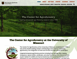 centerforagroforestry.org screenshot