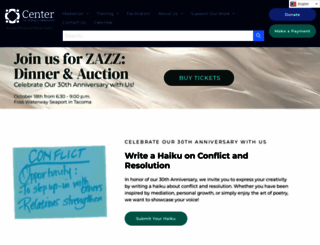 centerforresolution.org screenshot