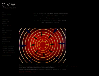 centerforvisualmusic.org screenshot
