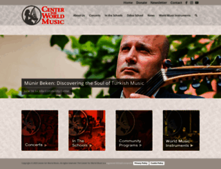 centerforworldmusic.org screenshot