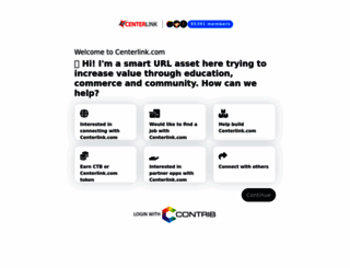 centerlink.com screenshot