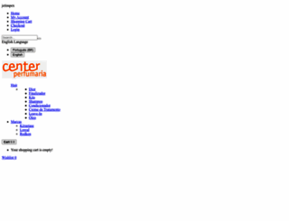 centerperfumaria.com.br screenshot