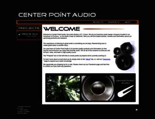 centerpointaudio.com screenshot