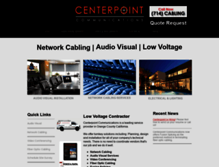centerpointcommunications.com screenshot