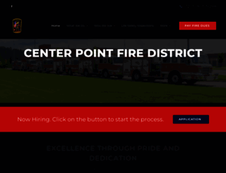 centerpointfire.com screenshot