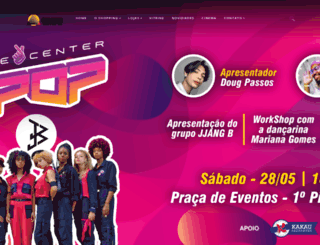 centershoppingrio.com.br screenshot