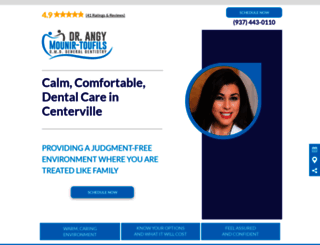 centervilleohdentist.com screenshot