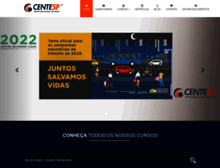 centesp.com.br screenshot