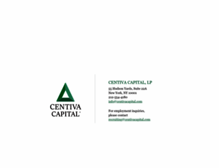 centivacapital.com screenshot