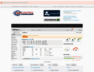 centos-webpanel.com screenshot