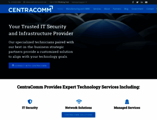 centracomm.net screenshot