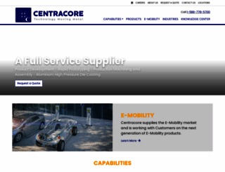 centracore.com screenshot