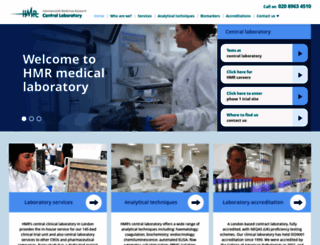 central-laboratory-london.com screenshot