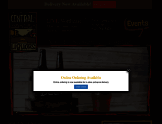 central-liquor.com screenshot