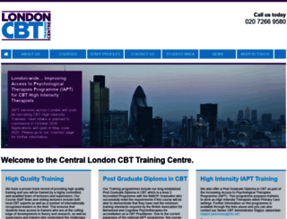 central-london-cbt.com screenshot
