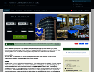 central-park-hotel-sofia.h-rzn.com screenshot