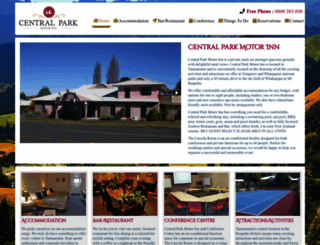 central-park.co.nz screenshot