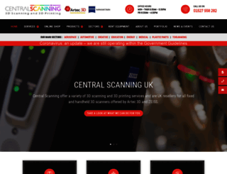 central-scanning.co.uk screenshot