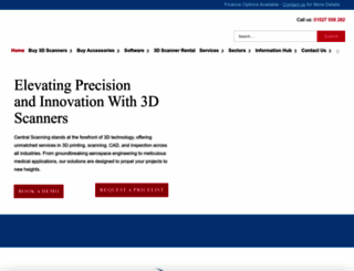 central-scanning.co.uk screenshot