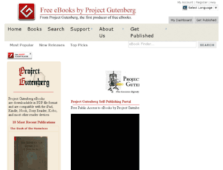 central.gutenberg.org screenshot