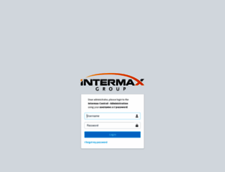 central.intermax-ag.com screenshot