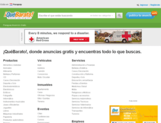 central.quebarato.com.py screenshot