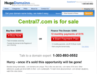 central7.com screenshot