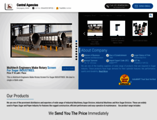 centralagencies.in screenshot