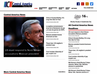 centralamericanews.net screenshot