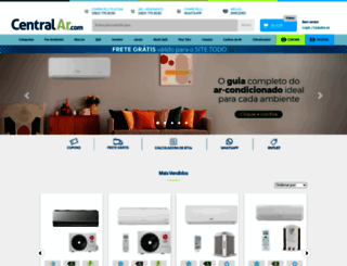 centralar.com.br screenshot