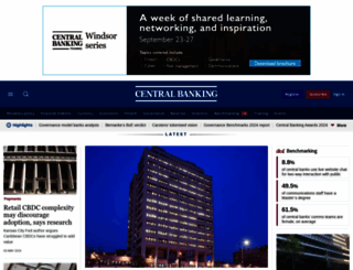 centralbanking.com screenshot