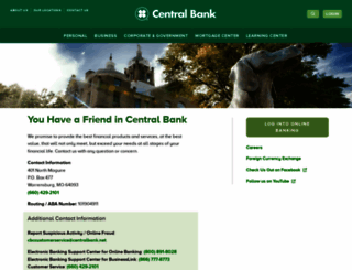 centralbankwarrensburg.net screenshot