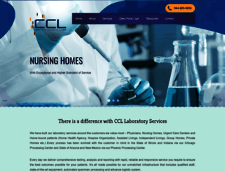 centralclinicallabs.com screenshot