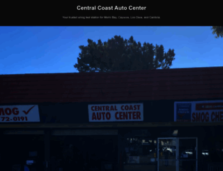 centralcoastautocenter.com screenshot