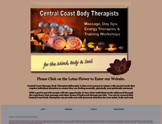 centralcoastbodytherapists.com.au screenshot