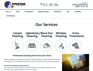 centralcoastdomesticservices.com screenshot