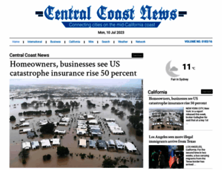 centralcoastnews.com screenshot