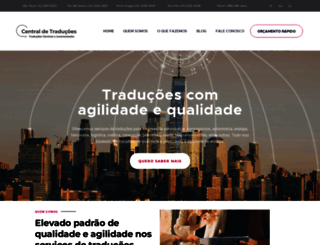 centraldetraducoes.com.br screenshot